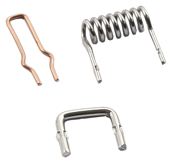 Customizable press-fit terminal sampling resistor